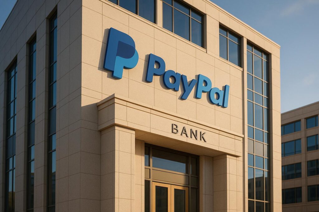 PayPal formally applies for U.S. bank charter